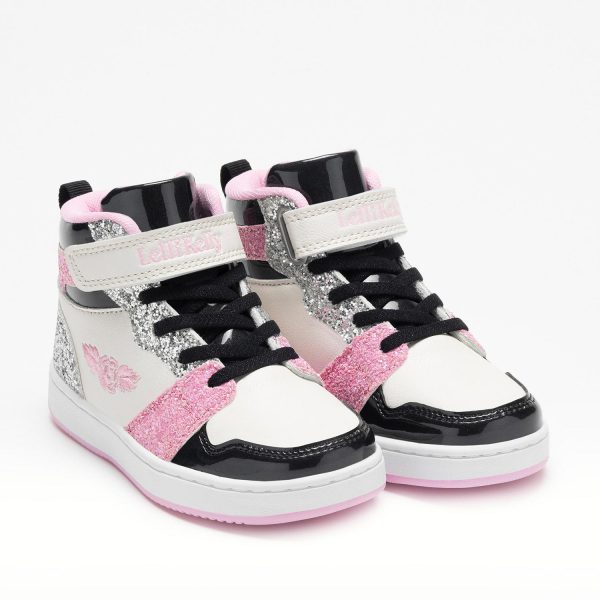 Lelli Kelly Παιδικά Sneakers High Άσπρα Ροζ LKAA4416AVR - Image 3