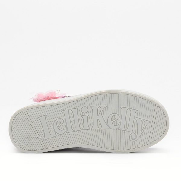 Lelli Kelly Παιδικά Sneakers High Ανατομικά με Φωτάκια Μωβ LK4486-PO01 - Image 5