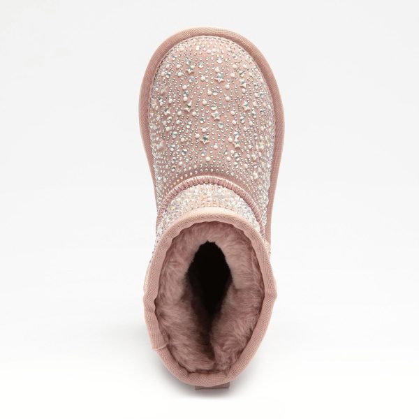 Παιδικά Μποτάκια Lelli Kelly Dusty pink με εσωτερική γούνα LK3770-EC01 - Image 4